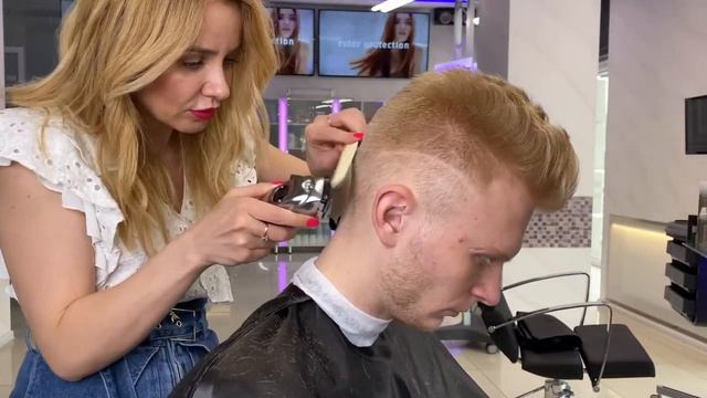 Мужская стрижка блейдом смотреть онлайн