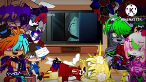 Security breach react to "hide & seek"||MY AU||The truth about bonnie||Part 1||