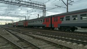Движение поездов на станции Люберцы-2 и подъездном пути к ООО "Втормет-Люберцы."