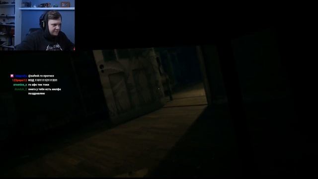 Новогодний хоррор - crimson snow | нарезка стрима onego_uwu