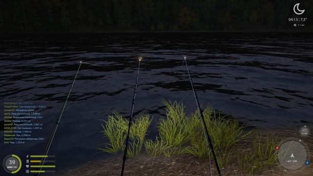 Русская рыбалка 4 - река Нижняя Тунгуска - Налим с середины реки смотреть онлайн