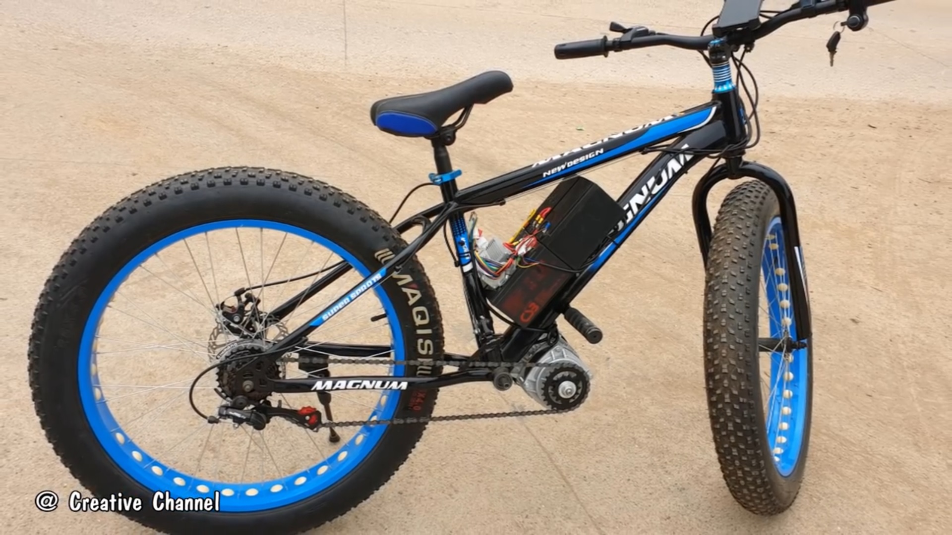 Как сделать Электро-Велик 40км/ч смотреть онлайн