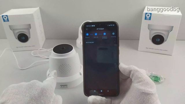 Xiaovv Q1 1080P H.265 WIFI Indoor Outdoor AI IP Camera APP Control Moving Detection Night Vision смотреть онлайн