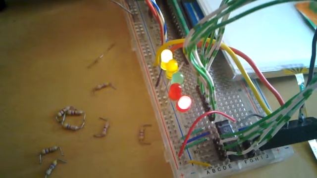 PCF8574 Arduino test: a binary counter смотреть онлайн