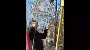 Как сделать солнышко на качели часть 3