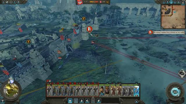 Прохождение Total War Warhammer 2 Elves Teclis Campaign [13] Gameplay Walkthrough смотреть онлайн