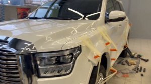 Тюнинг Танк 500, обвес на Tank 500 установили на белый авто