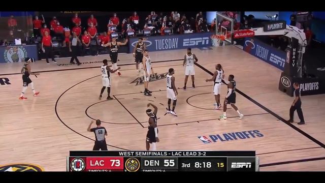 6ая ИГРА КЛИППЕРС ПРОТИВ ДЕНВЕР НАГГЕТС \ ДУЭЛЬ ПОЛА ДЖОРДЖА И НИКОЛЫ ЙОКИЧА | ПЛЭЙ-ОФФ НБА смотреть онлайн