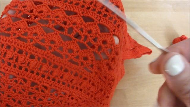 Летняя блузка крючком из пряжи Ромашка со схемами. 7 узоров в копилку ????? ? ?? ? ? ?