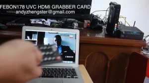 MAC AIR as TV monitor to show HD  CATV cable TV program