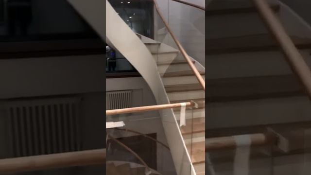 Винтовая лестница с моллированными перилами 30 декабря 2020 г. смотреть онлайн