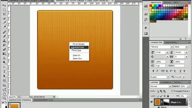 Уроки фотошопа | Аватар в веб стиле смотреть онлайн
