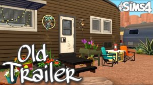 Старый Дом на Колёсах | Строительство в Симс 4 | Без CC | The Sims 4 Stop Motion