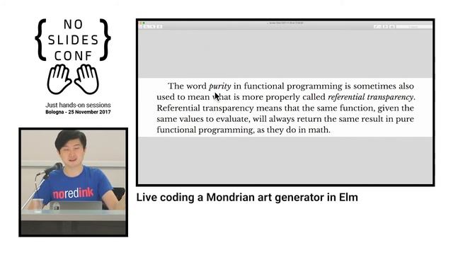 Live coding a Mondrian art generator in Elm - Ju Liu смотреть онлайн