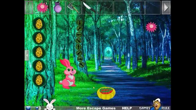 Easter Bunny Adventure Escape walkthrough Games2Rule. смотреть онлайн