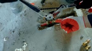 Ремонт размороженной трубы. Проблемы теплых полов. Обслуживание коллектора.