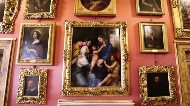 ФЛОРЕНЦИЯ (Италия). Палаццо Питти. ПАЛАТИНСКАЯ ГАЛЕРЕЯ смотреть онлайн