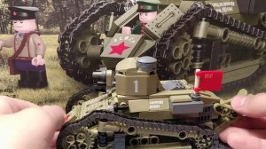 Lego обозреватель #53 Лего танк борец за свободу товарищ Ленин от компании Армия России