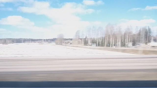 Helsinki - Hyvinkaa real speed timelapse смотреть онлайн