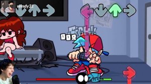 Реакция Летсплейщиков на Песню Стикмана в Friday Night Funkin