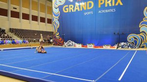 Акробатика Junior acro grand prix 2023 3-й юношеский разряд женская пара