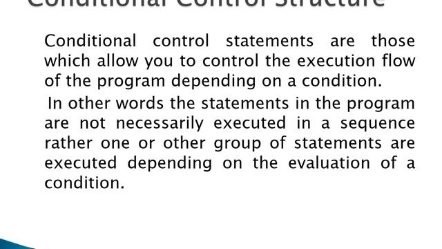 Operators and Conditional Control statement in PL/SQL