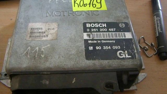 продам блок управления двигателем для Opel Astra F 2.0 16V 0261200487 90354093 смотреть онлайн
