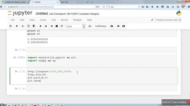 How to zoom in for particular range in curve in matplotlib : Matplotlib Tutorials # 9