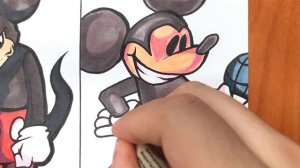 Drawing FNF VS Mouse 2.5 - Mouse.EXE/Marko/Suicide Mouse(FULL WEEK)