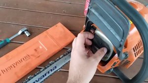 Бензопила Husqvarna 240 не набирает обороты? Простое решение.