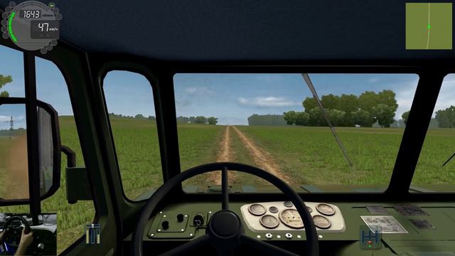 На Шишиге в Город, опасные моменты! ► City Car Driving ► GAZ 66 ► Logitech G923 Gameplay смотреть онлайн