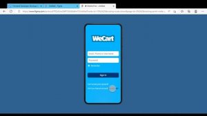 WeCart - Mockup in Figma