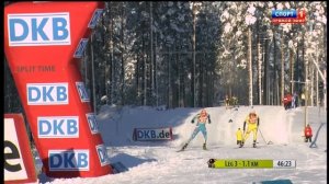 Биатлон Контиолахти Смешанная эстафета HD 10.02.2012