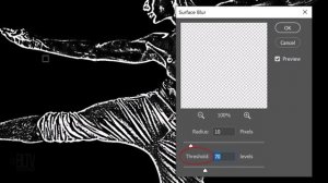 How to Emerge a Brick Wall CHALK Drawing from a PHOTO in Photoshop