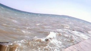 Геническ, Набережная. "детский пляж" 6 августа 2022 год