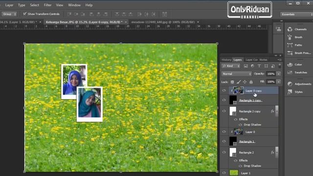 Cara Membuat Foto Kolase dengan Photoshop смотреть онлайн