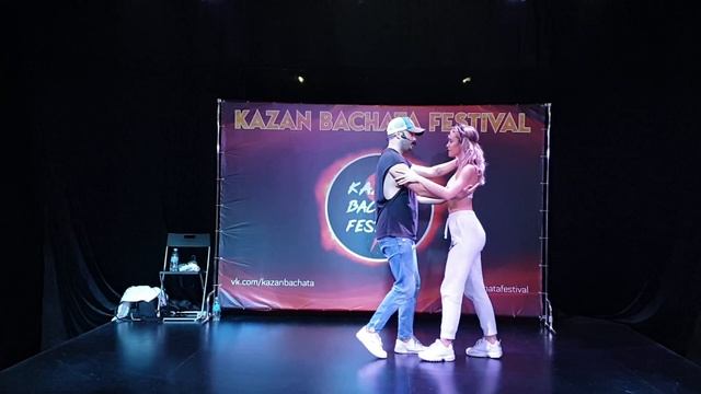 Kazan Bachata Festival - Dario Díaz & Sara Linaza мастер класс 4.08.2019 смотреть онлайн
