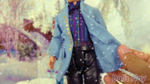 Barbie Frozen Dolls Dress Up Olaf Snowman
