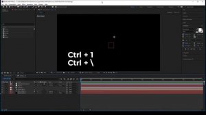 After Effects: "Вкл/Выкл панели инструментов и навигации / On/Off navigation and toolbars"