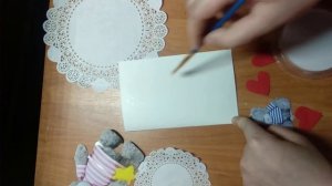 Мастер-класс по изготовлению открытки в технике "Декупаж"