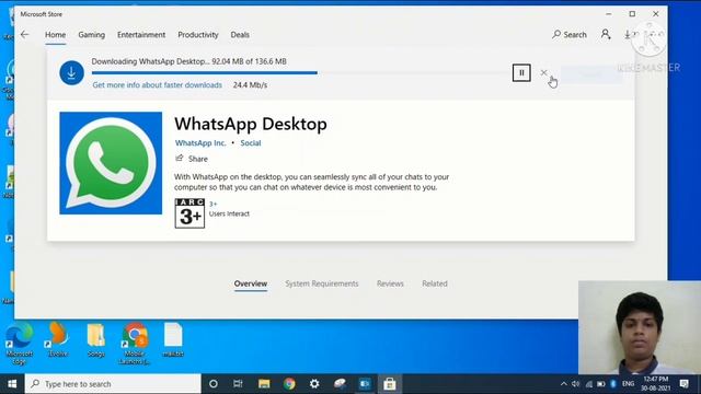 How to Make calls and Receive Calls From PC Windows 10 | Whatsapp New Update 2021|??
