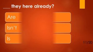 Present Simple & Present Continuous | English Grammar Test