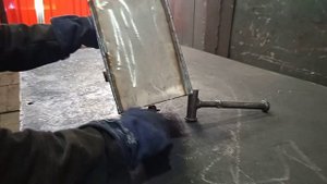 Сварка тонкого металла, полуавтоматом. В среде Аргомикс.#мужскойканал #сварка #своимируками