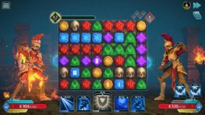 puzzle quest 3 - бой на синих шарах