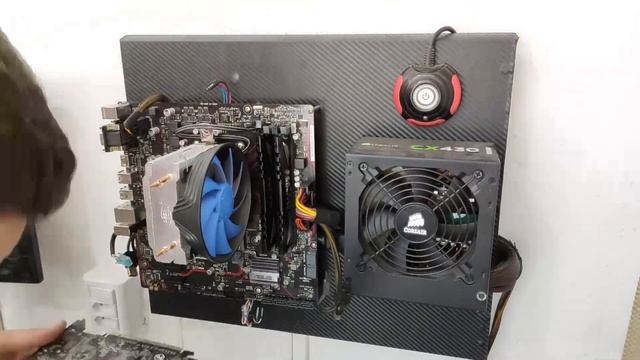 MEU PC NOVO! RYZEN 1600, RX570, KLLISRE, ASUS B450M, SSD KINGSPEC! смотреть онлайн