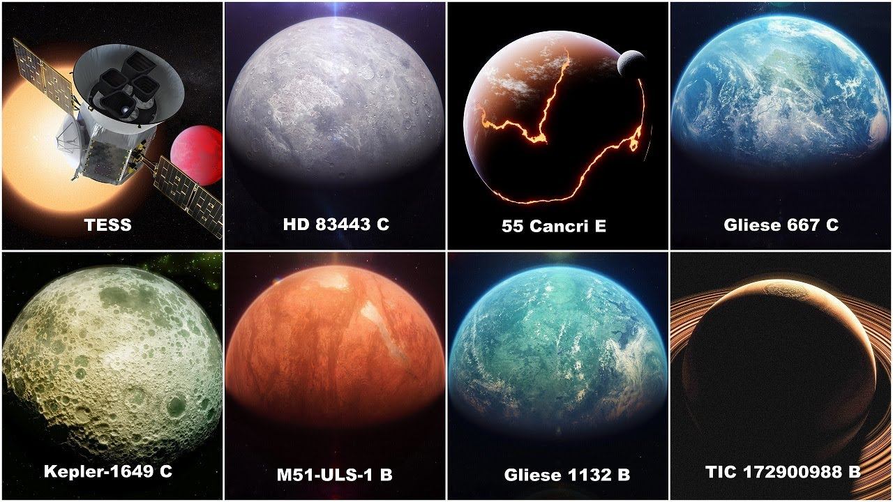 Путешествие к невероятным Экзопланетам обнаруженных телескопом TESS в 2022 году.