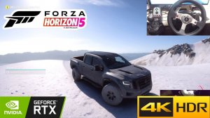 Forza Horizon 5 | Nissan Titan Warrior 2016 | Logitech G25 | RTX 3060 | 4K 60 FPS | Ultra Graphics