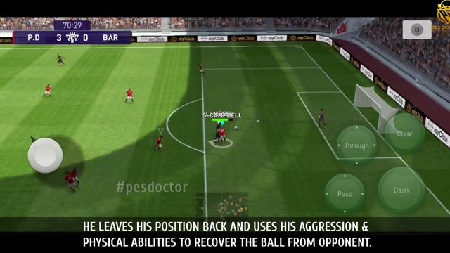 RARE PLAYING STYLE EXPLANATION | PLAYER REVIEW | PES 2021 MOBILE