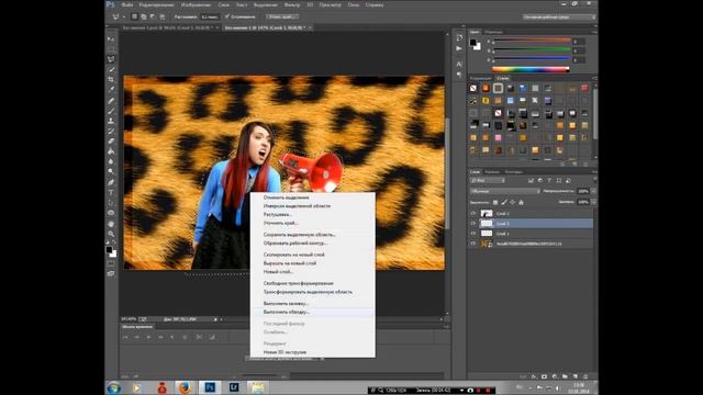 Урок Фотошопа №1 : Создаем персонализированный значок или Обложку для видео смотреть онлайн