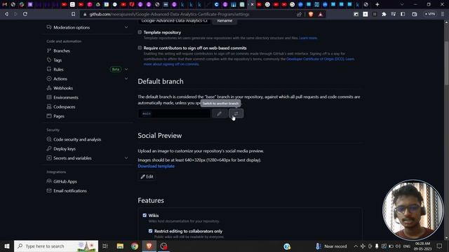 GitHub Tutorial: How to Change Default Branch of a Repository смотреть онлайн
